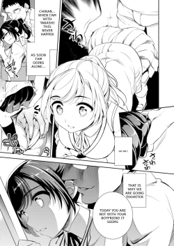 Page 6 of C9Kareshi to Hatsu H Mokuzen ni Chikan ni NTR-reta Shoujo