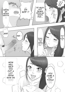 Page 3 of Kaa-san no Okuchi de Ochinchin Kimochi Yoku Shite Ageru | Mom will make your dick feel good with her mouth♡