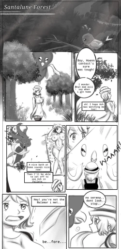Page 1 of Pokemon: Serena's bad end in Santalune