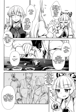 Page 4 of Keine to Mokou no Seikatsu Jisshuu | Keine and Mokou'sLife Training