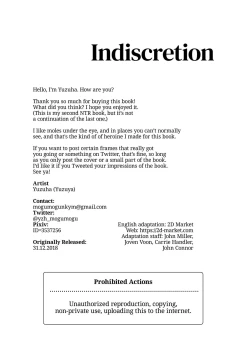 Page 34 of Ayamachi| Indiscretion