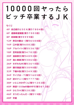 Page 3 of 10000-kai Yattara Bitch Sotsugyou suru JK
