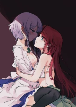 Page 44 of Meiling ni Kawaigarareru Sakuya-san ga Mitai Hon | 想看被美鈴寵愛的咲夜小姐的同人本