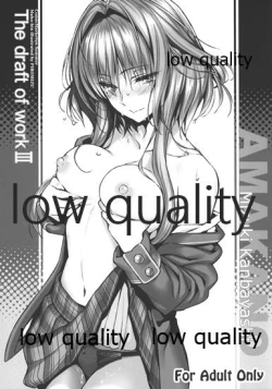 Page 1 of The draft of work III