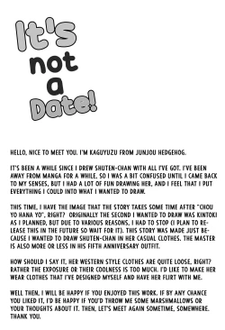 Page 3 of Date Nanka ja Nai! | It's not a date!