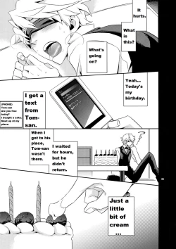 Page 4 of Tanjoubi ni Mob ni Okasareru Kawaisou na Shizuo no Hon