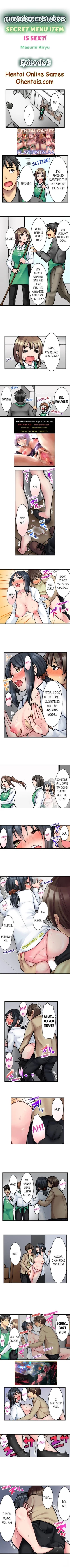Page 8 of THE COFFEE SHOP'S SECRET MENU ITEM IS SEX?! Ch. 1-5