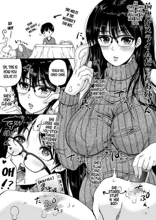 Download The story of an Onee-san who was a slime in her previous life