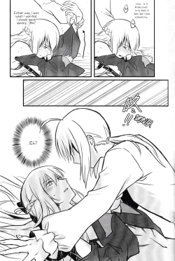 Page 16 of Fate Fanbook #1 Artoria x Morgan