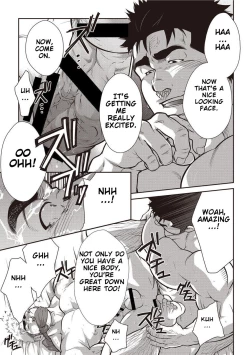 Page 27 of Gekijou Danji!! 06 Narcissist na Kikon Macho ga Kouen de Onanie Shite Itara/Yume ni Miru Rape