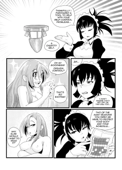 Page 4 of I Was Caught Masturbating by My Maid and She Locked Me in a Chastity Belt!