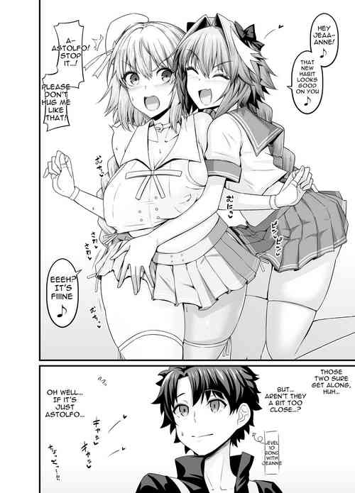Download Astolfo, Jeanne to Nakayoku suru