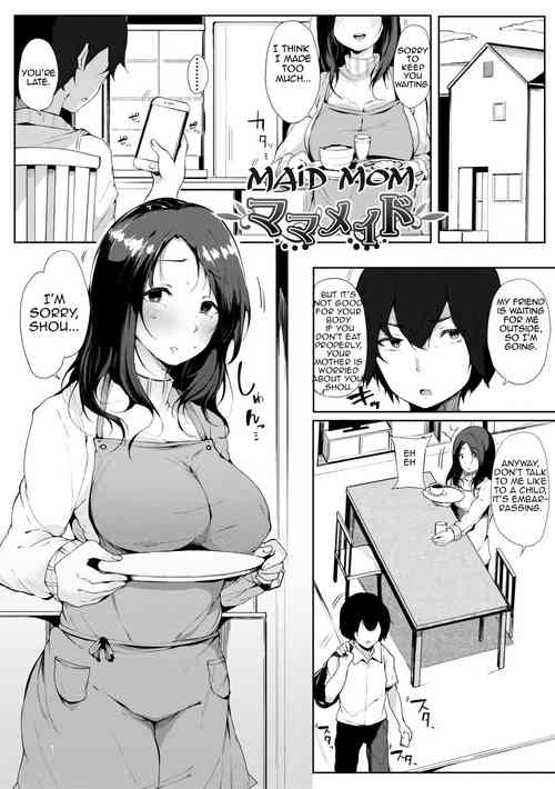 [Sakurayu Hal] Mama Maid | Maid Mom (Hametomo Onna Tomodachi ga Sex Friend Kashita Hi) [English] [Amoskandy] [Digital]