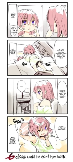 Page 1 of The TS girl will check that he can't turn back after seven days