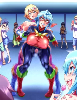 Page 322 of Seigi no Heroine Buzama Haiboku Shuu 7