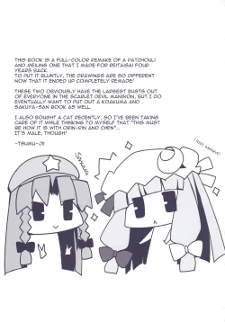 Page 18 of Oppai no Ookina PatchouliBreasted Patchouli