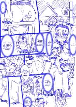 Page 1 of Alice to Marisa no Kuso Kiss | Alice and Marisa's Smelly Kiss