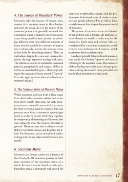 Page 18 of Monster Girl Encyclopedia Vol. 1