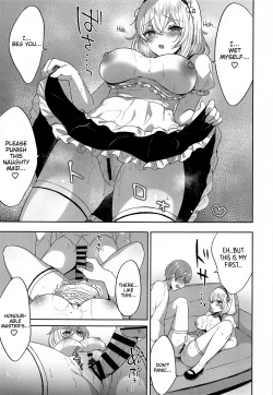 Page 10 of Ponkotsu Maid to OneShota Ecchi