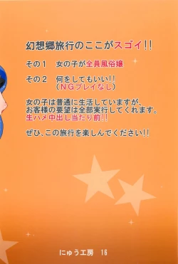 Page 31 of Oidemase!! Jiyuu Fuuzoku Gensoukyou 2kka no Tabi - Seiren