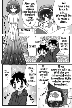 Page 3 of Uchuujin ni Rachi Sarete Uchuujin Muke AV ni Shutsuen Shichatta Shounen no Hanashi | A story about a boy who was abducted by aliens and asked to make an alien orientated porno