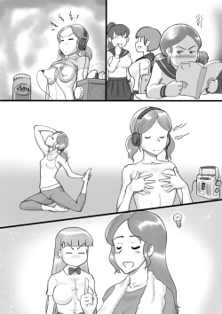 Page 35 of Girl on Mom Himitsu no  Bust Lesson