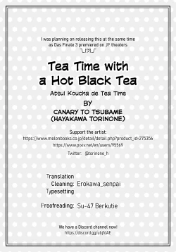 Page 27 of Atsui Koucha de Tea Time | Tea Time with a Hot Black Tea