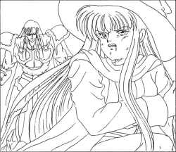 Page 123 of Rance 1.2.3 Genga Settei Shiryou