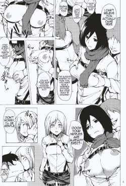 Page 5 of Chousa Heidan Ura Tokubetsu Kunren | Survey Corps Backstage Special Training