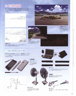 Page 78 of Yosuga no Sora OFFICIAL CHARACTER BOOK