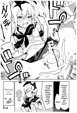 Page 105 of Haishin! Shimakaze-kun no Heya Soushuuhen