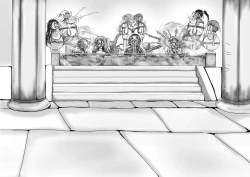 Page 76 of Hounou Omaru ni Sareta Hime to Kishi