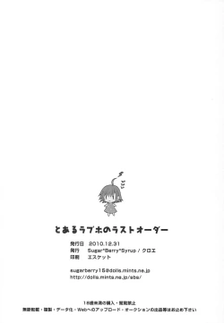 Page 29 of Toaru Loveho no Last Order