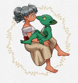 Page 2 of Different language futanari ♀ x goblin ♂