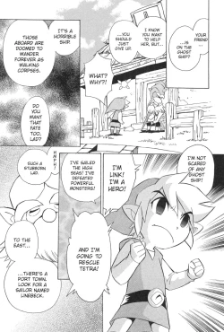 Page 18 of The Legend of Zelda - Phantom Hourglass Manga