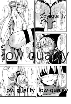 Page 134 of Kuubo Wochan no Shimakaze Yuri Dorei Choukyou Soushuuhen