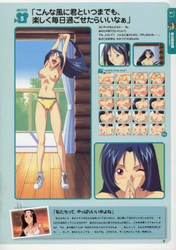 Page 22 of Super Real Mahjong Visual Fan Book Perfect Collection