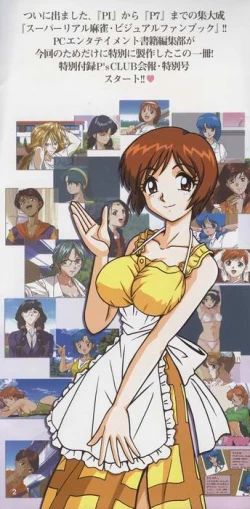 Page 240 of Super Real Mahjong Visual Fan Book Perfect Collection