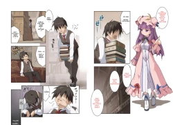 Page 2 of Hakudaku Kouin Voile Toshokan | Cloudy Frothy Lewd Library Blowjob