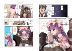 Page 3 of Hakudaku Kouin Voile Toshokan | Cloudy Frothy Lewd Library Blowjob