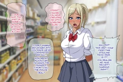 Page 7 of Namahousou! Kuro Gal Zenra Toukou | Live Broadcast! Tanned Gyaru's Naked School Visit