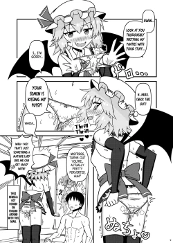 Page 8 of Remilia ojousama to H na koto ga shitai desu! | I want to do naughty things with Mistress Remilia!