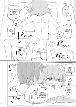 Page 23 of Imouto to Kyuushuu Gokko | Little Sister and Absorption Play