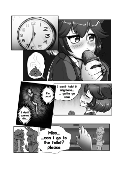 Page 8 of Don't bully the skunk girl!