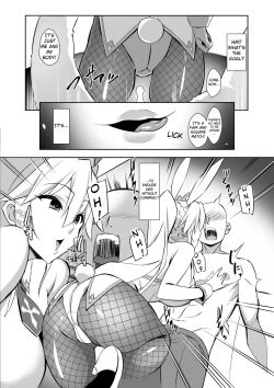 Page 4 of Eroi Bunnyue ni Shasei Gaman Shoubu o Idomu. | Challenging the Lewd Bunny to a Cum Endurance Battle.