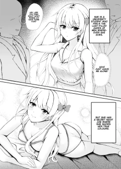 Page 1 of Mijika na Hito ni wa Mattaku Myaku Nashi dakedo Ura de wa H Shimakuri na Onnanoko no Manga | A Manga About a Girl Who Doesn't have any interest. in People She Knows, but Fucks Like a Rabbit Behind Closed Doors