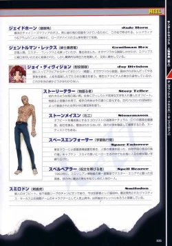 Page 67 of Thunder Claps! Visual Fan Book + Trading Card Art