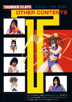 Page 85 of Thunder Claps! Visual Fan Book + Trading Card Art