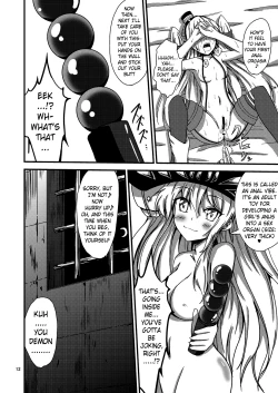 Page 13 of Kuubo Wochan no Amatsukaze Yuri Dorei Choukyou| Standard Carrier Wo-Class's Amatsukaze Yuri Slave Training