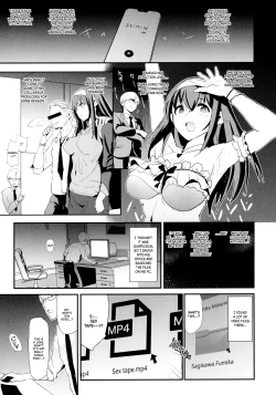 Page 2 of Sagisawa Fumika no Dosukebe Hamedori Interview + Omake Paper